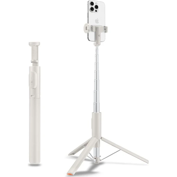 Spigen Tripod Selfie Stick MagSafe Auto-Open selfie tyč béžová - Držiaky - Hlavný obrázok