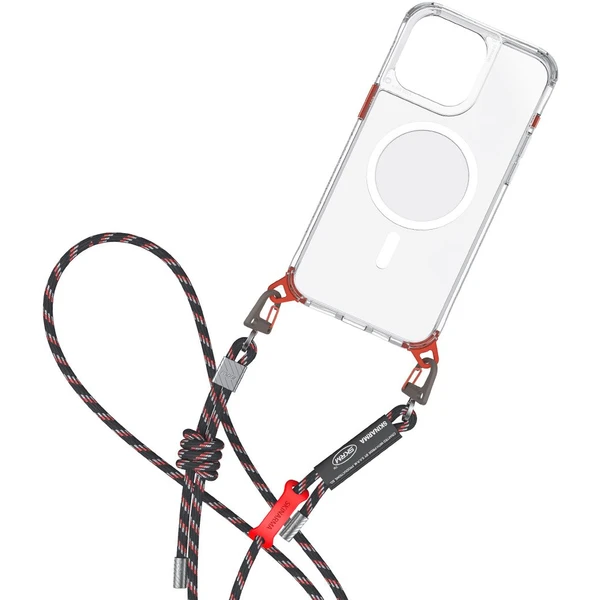 SKINARMA Dyno Universal Lanyard šnúrka čierna - Popruhy a crossbody - Obrázok f56c3cacdd714b3baa904ee40b152eec