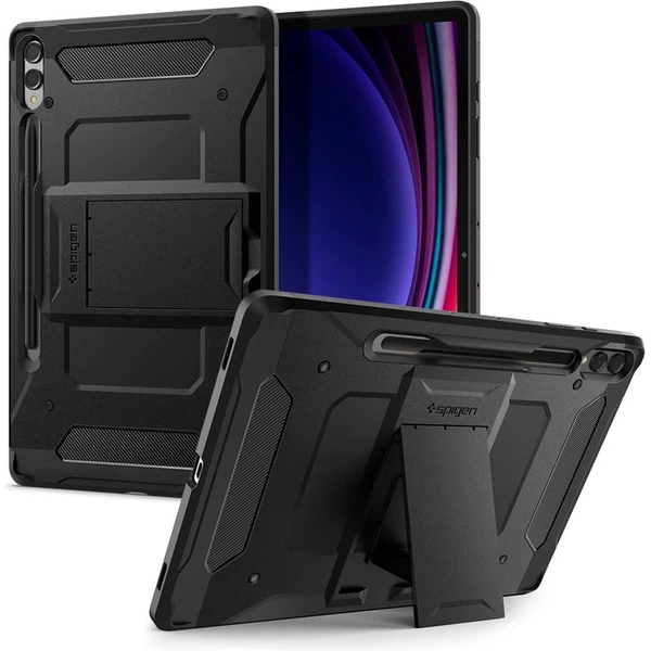 Spigen Tough Armor Pro krytý Samsung Galaxy Tab S10+/S9+ čierny - Puzdra - Obrázok f56de5c3acbf4912b7817711a1423783