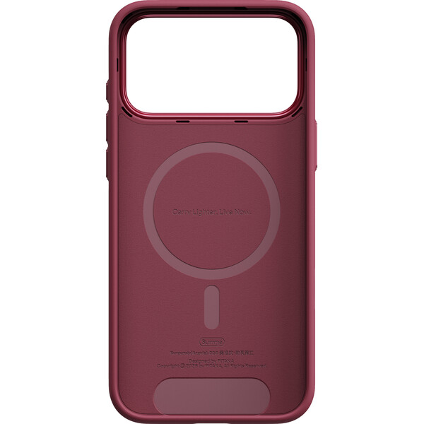 Pitaka Summa Case Argyle MagSafe kryt iPhone 18 Pro Max Burgundy - Puzdra - Obrázok f5729fd9e58b47a7ad4958bbdd0261db