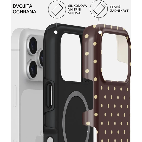 Burga Tough MagSafe kryt iPhone 17 Pro Sorry Busy - Puzdra - Obrázok f584216755a54a48abac61992bcf76bc