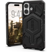 UAG Monarch Pro MagSafe Carbon Fiber kryt iPhone 17 čierny - Puzdra