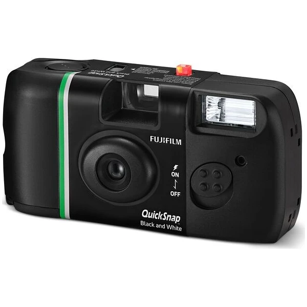 Fujifilm QuickSnap Black and White 400 27-EX - jednorazový fotoaparát čiernobiely - Fotoaparáty - Hlavný obrázok