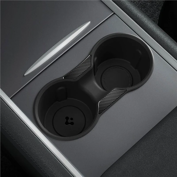 Spigen Center Console Cup Holder Insert Relaxed Grip vložky do držiaka nápojov Tesla Model Y/3 - Držiaky - Hlavný obrázok