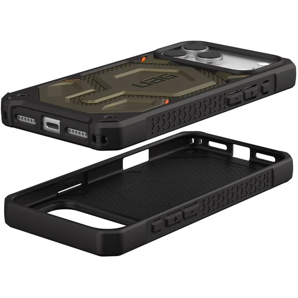 UAG Monarch Pro MagSafe Kevlar kryt iPhone 17 Pro Max zelený - Puzdra - Obrázok f5ba077b1abc423da49acd54fa5ba993