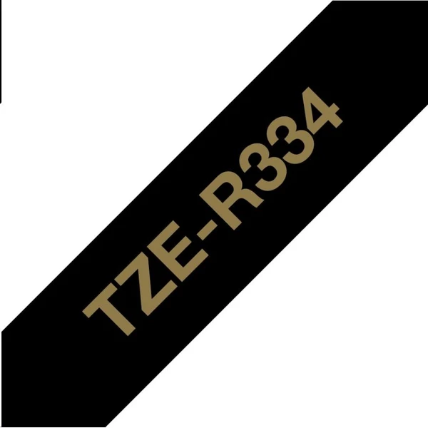 Brother TZe-R334 textilná páska zlatá na čiernom 12 mm - Pásky pre štítkovače - Obrázok f5cc0153dc854fbca50cdd3cb5200b7e