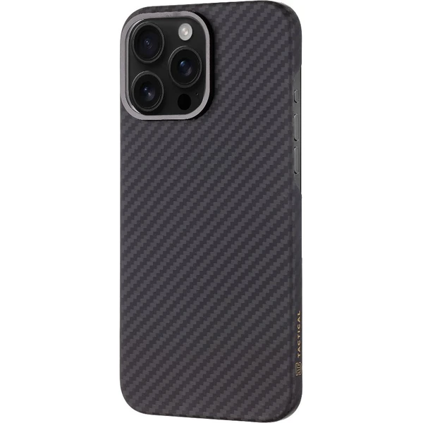 Tactical MagForce Aramid Kryt pre Apple iPhone 16 Pro Max čierny - Puzdra - Obrázok f5f1af4bb1784538a39ca69ab527bb07