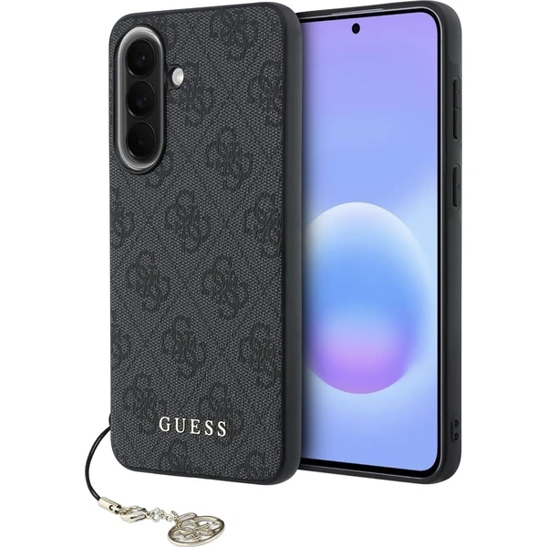 Guess 4G Charm kryt Samsung Galaxy A57 čierny - Puzdra - Hlavný obrázok