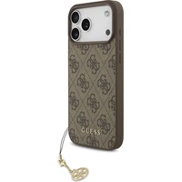 Guess 4G Charm kryt iPhone 17 Pro Max hnedý - Puzdra