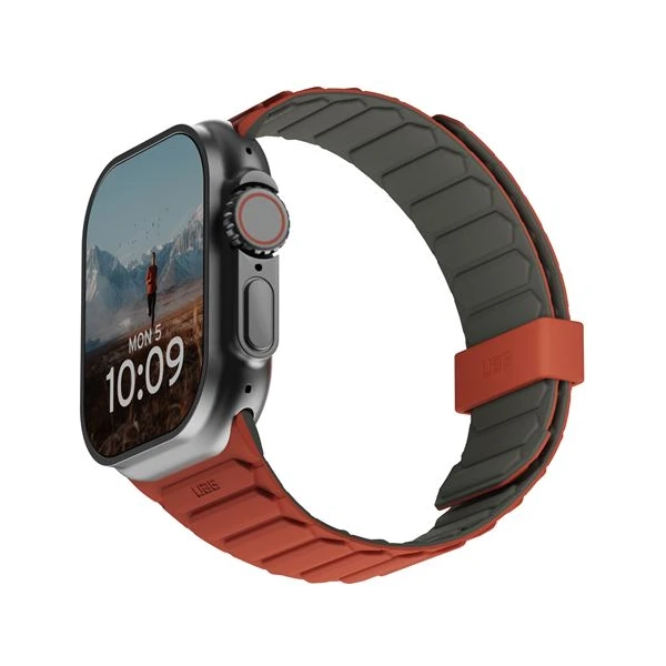 UAG Pathfinder remienok Apple Watch 49/46/45/44/42mm olivový/oranžový - Remienky - Obrázok f6259e035d0a4f7bb04359cbcf73f6da