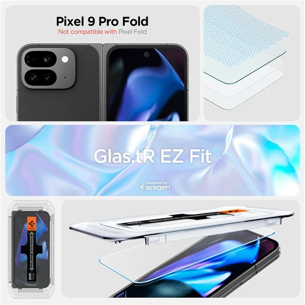 Spigen Glass tR EZ Fit 2 Pack tvrdené sklo Google Pixel 9 Pro Fold číre - Ochranné fólie a sklo - Obrázok f643a673646f40848911d0c423d4de2d