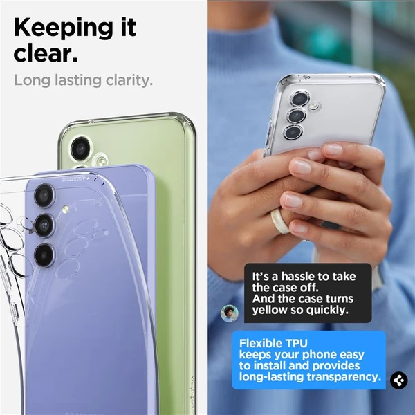 Spigen Liquid Crystal kryt Samsung Galaxy A54 5G číry - Puzdra - Obrázok f66c6a27aed64be58a0e7c2d8beea8b2