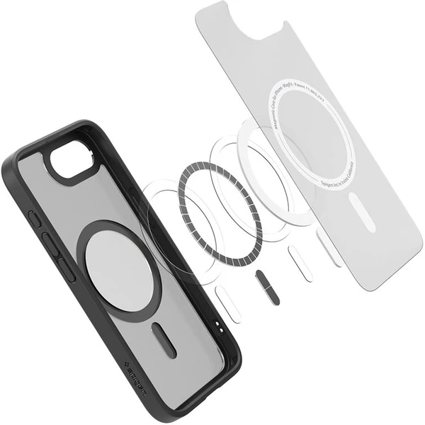 Spigen Ultra Hybrid MagSafe kryt iPhone 17e/16e frost black - Puzdra - Obrázok f66e0097a2054ed691f5f966ae362c11