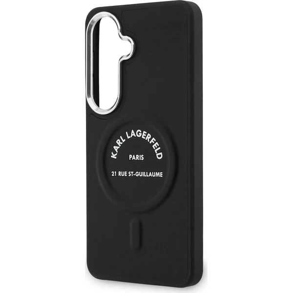 Karl Lagerfeld PU RSG Logo Magnetický kryt Samsung Galaxy S26 čierny - Puzdra - Obrázok f673f52f054e47ae80142605b98d2a48