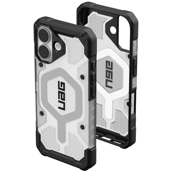 UAG Pathfinder Clear Magsafe kryt iPhone 17 číry/strieborný - Puzdra - Obrázok f68e5fc46b5741419eb0b2136eead144