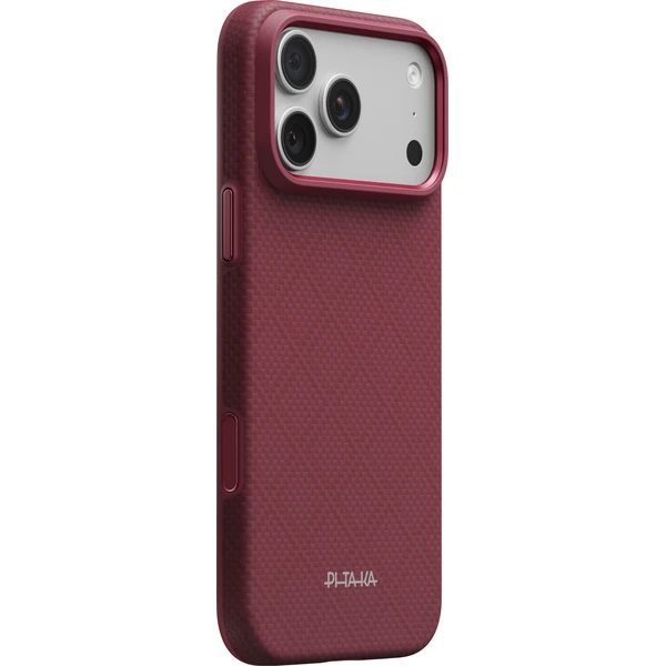 Pitaka Summa Case Argyle MagSafe kryt iPhone 18 Pro Max Burgundy - Puzdra - Obrázok f68eccd3ff3b4286b2527ab629f08293