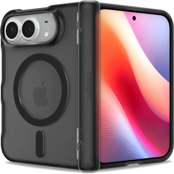 Spigen Ultra Hybrid Pro MagSafe kryt iPhone Duo frost black - Puzdra - Obrázok f69a5ff86e56405d9c79a7a819595c93