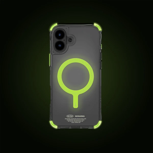 SKINARMA Saido Niteglow Mag-Charge kryt iPhone 16 Plus číry - Puzdra - Obrázok f6bc22edea9a401db1b61f921faa6028