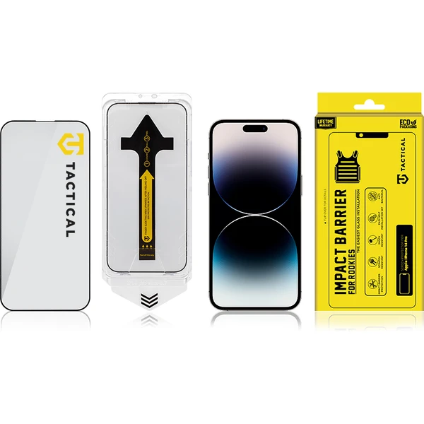 Tactical Impact Barrier pre Rookies sklo s aplikátorom Apple iPhone 14 Pro - Ochranné fólie a sklo - Obrázok f6ccbd8c0a804613ae5e5fe4d67e9d80