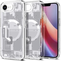 Spigen Ultra Hybrid MagSafe kryt iPhone 17e/16e zero one white - Puzdra