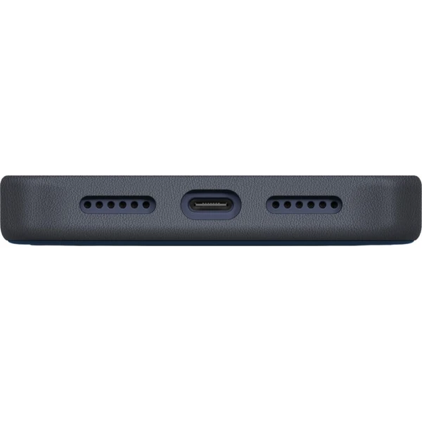UNIQ Lyden DS Premium Leatherette MagClick MagSafe kryt iPhone 17 Pro Max Steel Blue - Puzdra - Obrázok f6f964041d7242b6bea06a39e4477794