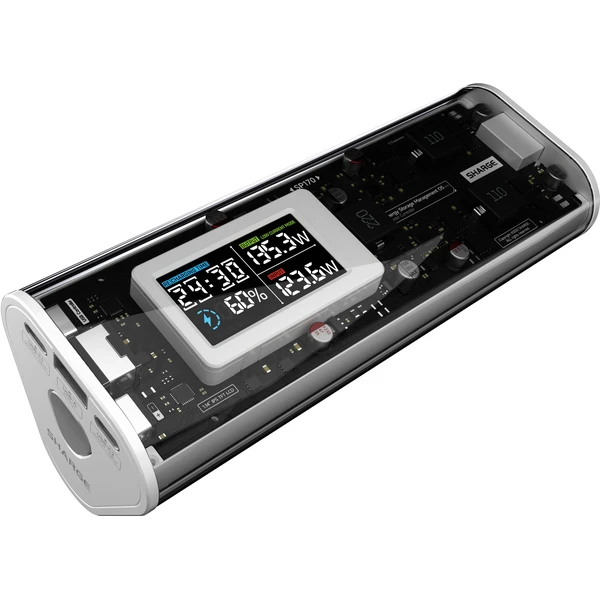 SHARGE Shargeek 170W Powerbanka, 24000 mAh, IP66, biela - Powerbanky - Obrázok f70721e7116f41d590fb5def28a9c0a7