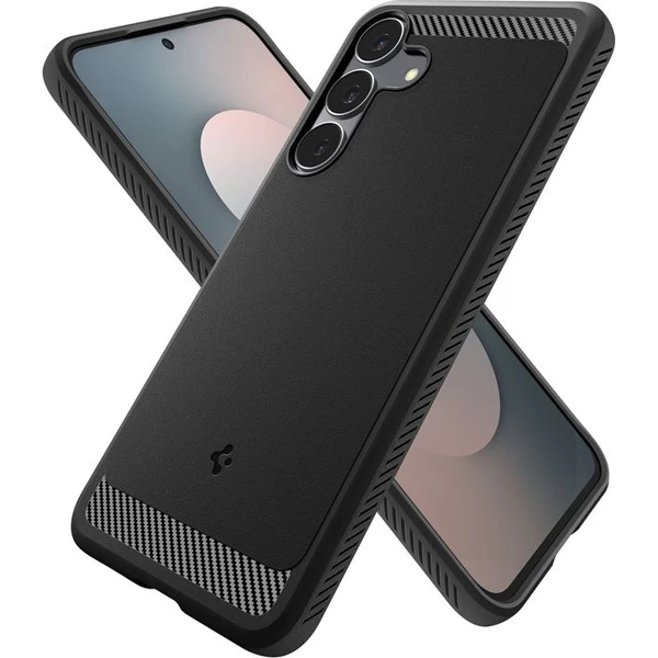 Spigen Rugged Armor kryt Samsung Samsung Galaxy S25 FE matne čierny - Puzdra - Obrázok f70fa93e2e3c42079715a2dffa3b051f