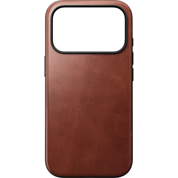Nomad Modern Leather (Horween) MagSafe kožený kryt iPhone 18 Pro Olde Dublin - Puzdra - Obrázok f723fa49204042d18d9825413667f4c2