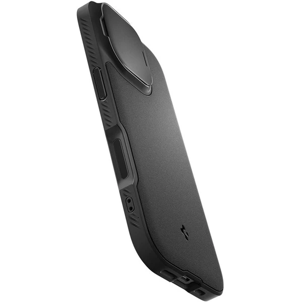 Spigen Optik Armor MagSafe kryt iPhone 17 black - Puzdra - Obrázok f750f5aca8624ee6b6519483549bb124
