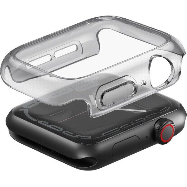 UNIQ Garde TPU+PC púzdro Apple Watch (42mm) dymové