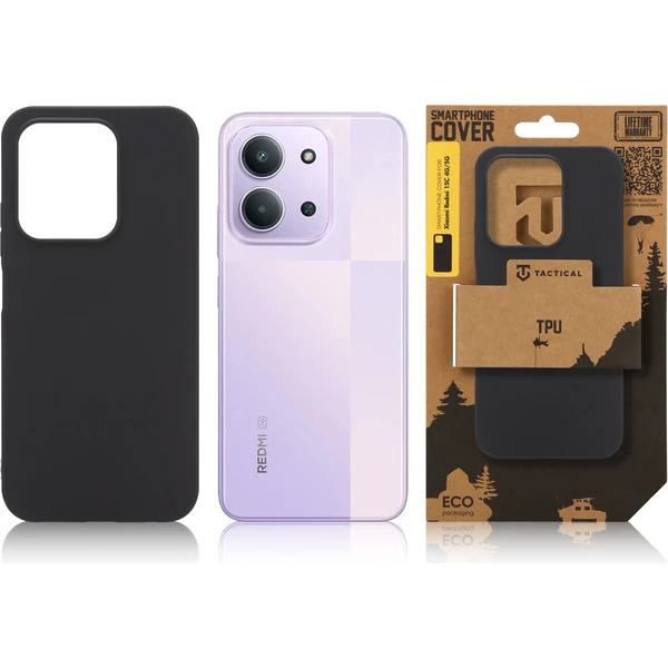 Tactical TPU kryt Xiaomi Redmi 15C 4G/5G čierny - Puzdra - Obrázok f7804a68cfec4bd4b8e74b8a083e6b78