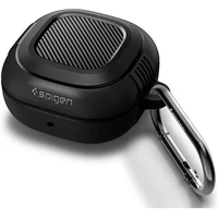 Spigen Rugged Armor kryt Samsung Galaxy Buds FE/Buds 2/Buds Pro 2/Buds Pro/Buds Live čierny - Puzdra