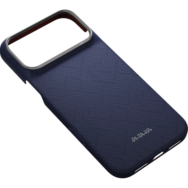 Pitaka Edge Case PTK Weaving MagSafe kryt iPhone 18 Pro Max Sapphire Blue - Puzdra - Obrázok f7bcadb4346d4a81b07858488ade0b95