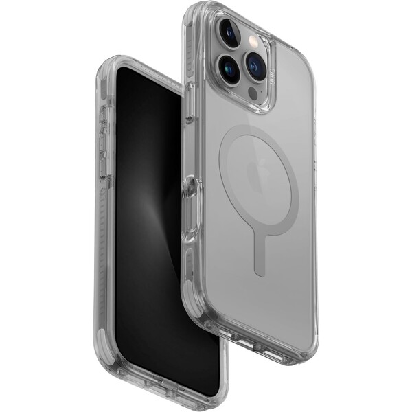 UNIQ Combat MagClick kryt s MagSafe iPhone 16 Pre Max sivý