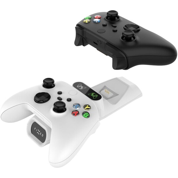 FIXED nabíjacie stanice pre ovládače k ??Xbox Series S, X a One, biela