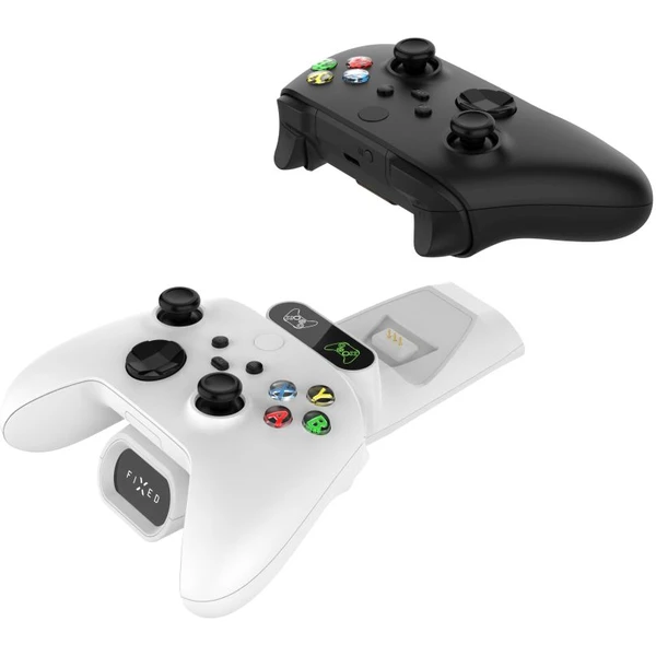 FIXED nabíjacie stanice pre ovládače k ??Xbox Series S, X a One, biela - Nabíjačky - Hlavný obrázok