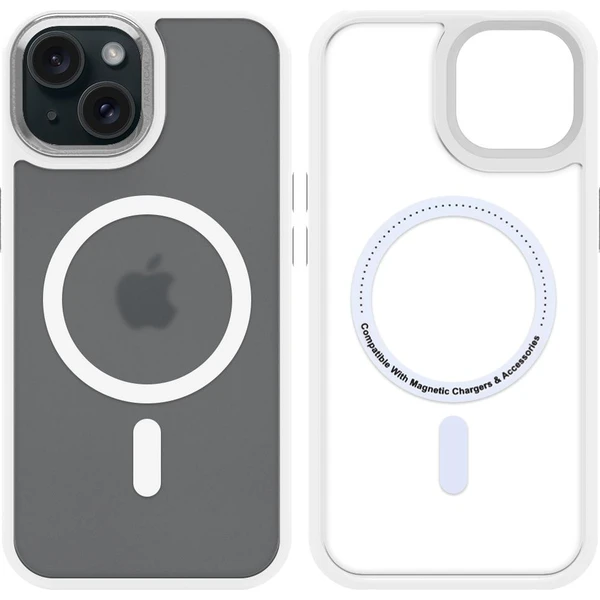 Tactical MagForce Hyperstealth 3.0 Kryt pre Apple iPhone 15 Snow White - Puzdra - Obrázok f83032326c5141e2a16e693a07284eee
