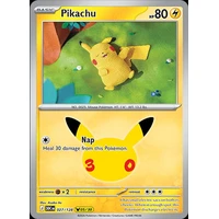 Pikachu (30C 027) - 30th Celebration [Holo] - Kusové karty