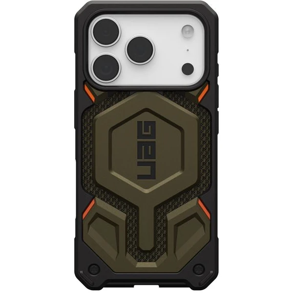 UAG Monarch Pro MagSafe Kevlar kryt iPhone 17 Pro zelený - Puzdra - Obrázok f84e5925772d4a85890f67eb730b192c