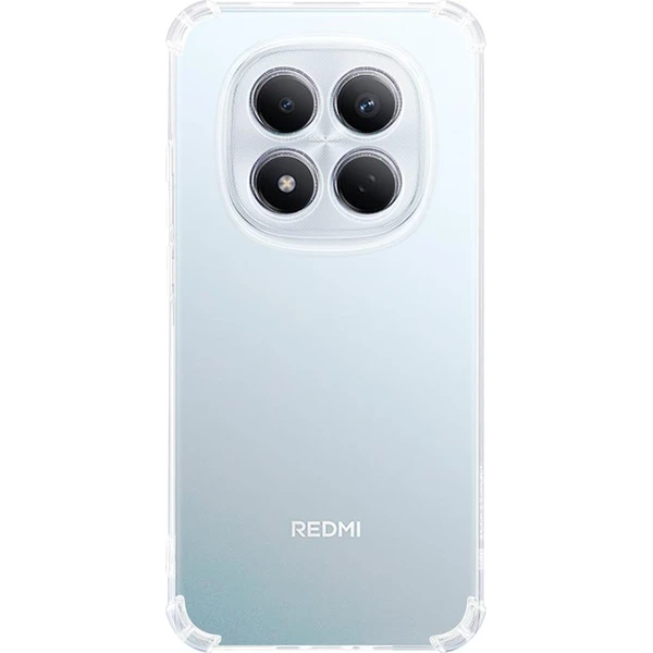 Taktický TPU Plyo kryt Xiaomi Redmi Note 15 Pro 4G priehľadný - Puzdra - Hlavný obrázok