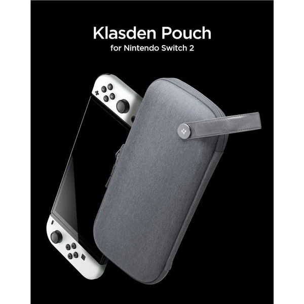 Spigen Klasden Pouch puzdro Nintendo Switch 2 šedé - Puzdra - Obrázok f86dfdb1934645e2bc58be390d928f34