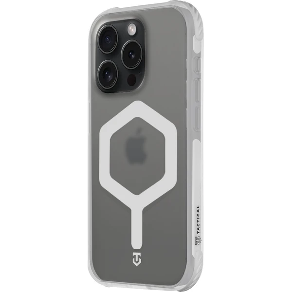 Tactical MagForce Hexagon kryt Apple iPhone 15 Pro biely - Puzdra - Obrázok f883fbb7063a42f89e089c35a5e69abf
