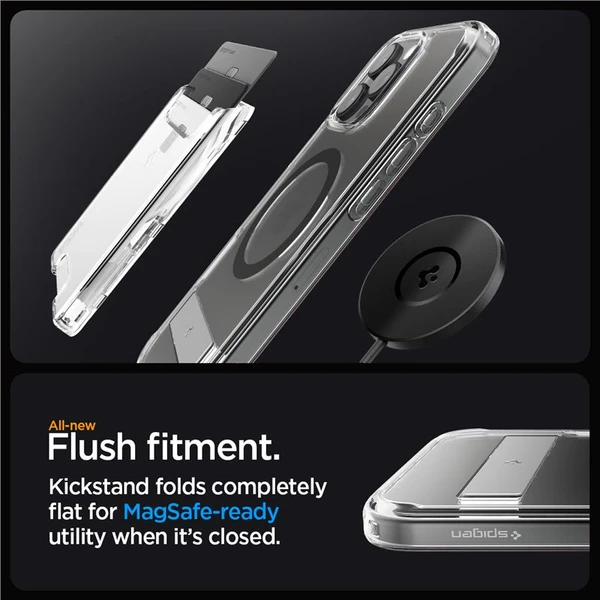 Spigen Ultra Hybrid S MagSafe kryt iPhone 16 Pro Max graphite - Puzdra - Obrázok f88fa56648c14241bd679b4db3314297