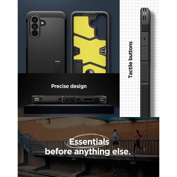 Spigen Tough Armor kryt Samsung Galaxy A37 5G čierny - Puzdra - Obrázok f8a066398b8648709279363a9d28d0ea