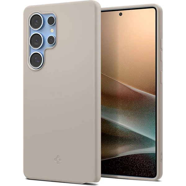 Spigen Silicone Fit MagSafe kryt Samsung Galaxy S25 Ultra prírodný titán - Puzdra - Hlavný obrázok
