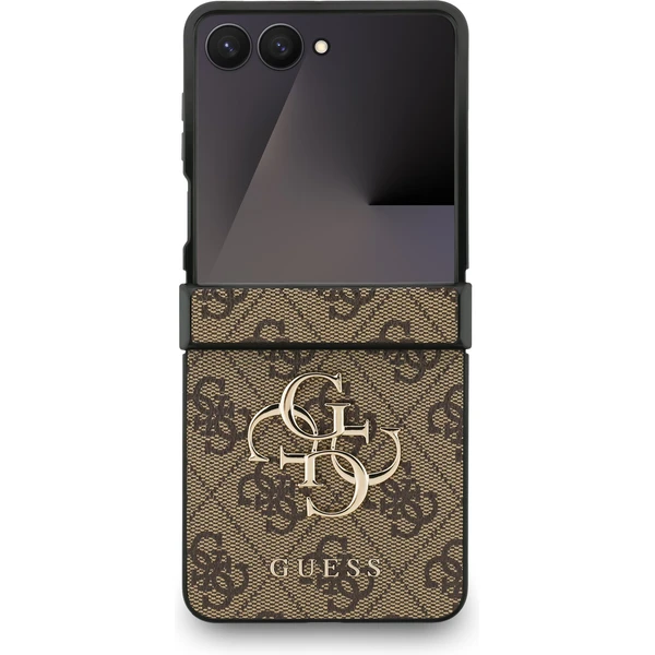 Guess PU 4G Metal Logo kryt Samsung Galaxy Z Flip 7 hnedý - Puzdra - Obrázok f8d7bc3cfd644db780ee973097de4e65