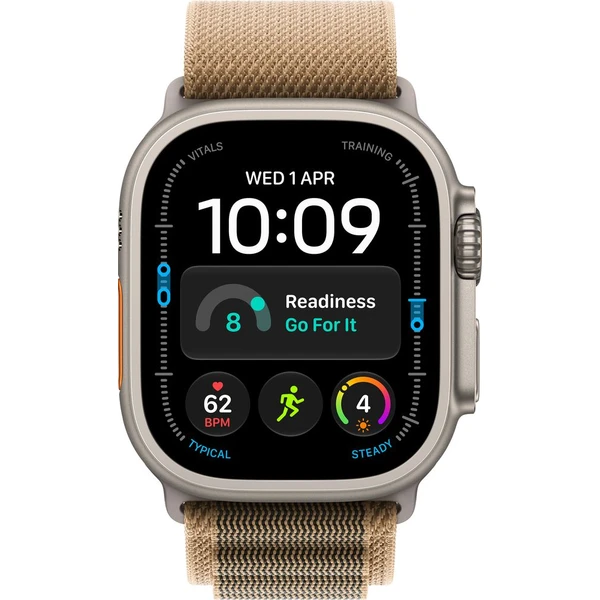Apple Watch Ultra 4 49mm Přírodní titan s pouštním Alpským tahem S - Inteligentné hodinky - Obrázok f8f25183b507480eb8cf20115d02a968