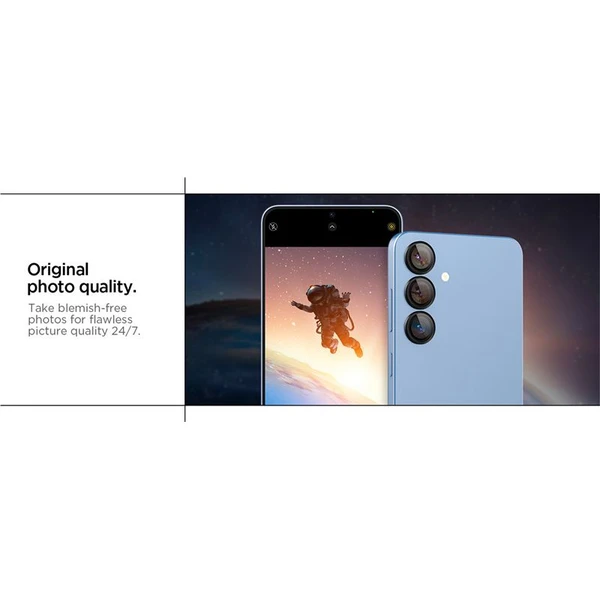 Spigen Glass TR EZ Fit Optik Pre HD sklá na fotoaparát Samsung Galaxy S25+ čierna (2 ks) - Ochranné fólie a sklo - Obrázok f8f7909bad3445a7bbbb4ca5872990e6