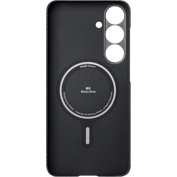 Pitaka Ultra-Slim MagSafe/Qi2 kryt Samsung Galaxy S25 čierny/sivý - Puzdra - Obrázok f8f90f9135ad4c41af8bca65f2f74364