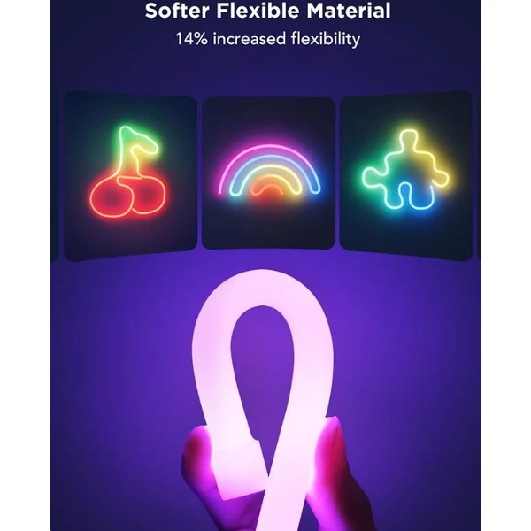 Govee Neon Rope Light 2 Matter ohybný LED pásik RGBIC, 5m - Inteligentné osvetlenie - Obrázok f8fc380b2c974492840498b0238f72dd